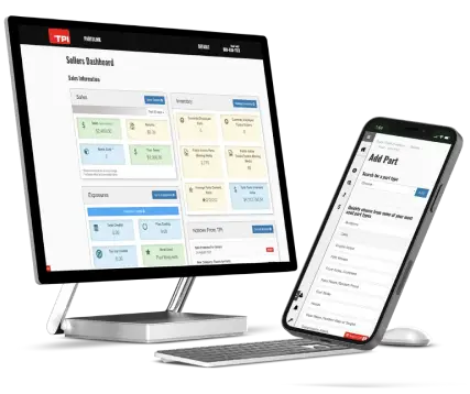 Image of Sellers Dashboard in TPI